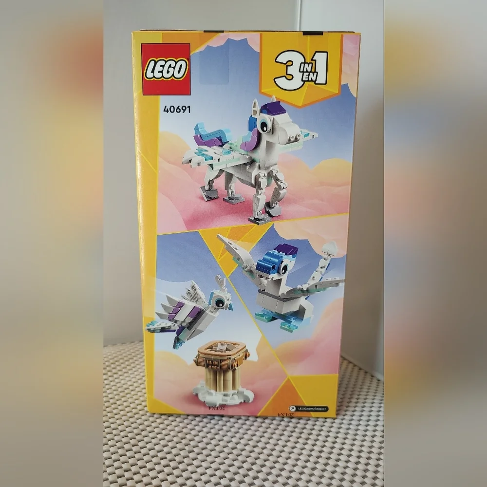 Lego Creator 40691 Mythical Pegasus 3-in-1 NWT Building Toy Set